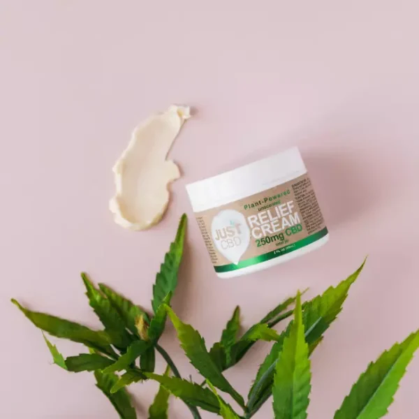 JustCBD - CBD Soothing Cream Tube - 500mg/1000mg - Image 2