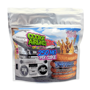 Cookie Airlines - 100mg-250mg THC Cookie Edible – Snooperdoodle