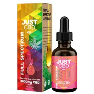 JustCBD - Full Spectrum CBD Tincture - 550mg-5000mg