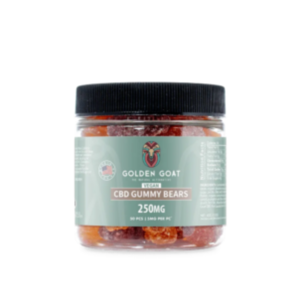 Clear Bears CBD Vegan Gummies 250MG | Plant-Based CBD Wellness