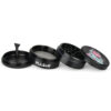 Pulsar Artist Series Malice Caterpillar Metal Grinder - 4pc / 2.5" - Image 2