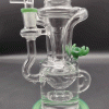 10" Egg Perc Showerhead Recycler Water Pipe Dab Rig - Image 2
