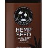 Earthly Body 16oz Hemp Seed Hand & Natural Body Lotion - Image 4