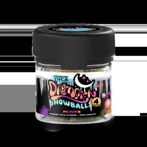 Dreamer - Snowball THC-A Flower - 4 Gram Jar - 3 Strains!