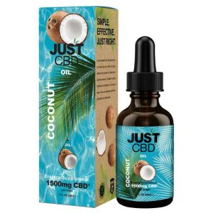 JustCBD - Coconut Oil CBD Tincture - 550mg-5000mg