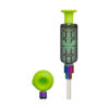 aLeaf 2-in-1 Liquid Purifier Pro Dab Straw & Pipe Combo | 6" - Image 9
