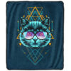 Pulsar Fleece Throw Blanket - Image 23