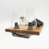 Zenco Sipping Vaporizer Basic All  Wood Tray for Organizing Your Dab Session with ISO Dispenser and Swab Jar - Image 3
