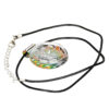 Waking Dream Wig Wag Glass Pendant Necklace - 16" / Styles Vary - Image 2