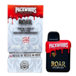 Roar X Packwoods Nug Run Concentrate 3500MG LIVE RESIN THC-B + THC-H ...