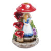 Alice In Wonderland Mushroom Backflow Incense Burner - 6.75" - Image 2