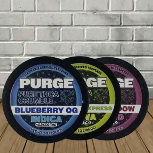 Purge – 3g Pure THC-A Crumble