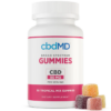 cbdMD Broad Spectrum CBD PM Sleep Gummies Raspberry - 750MG, 60ct - Image 2