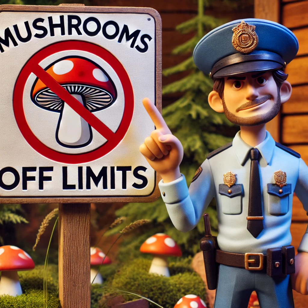 legal restrictions for mushrooms