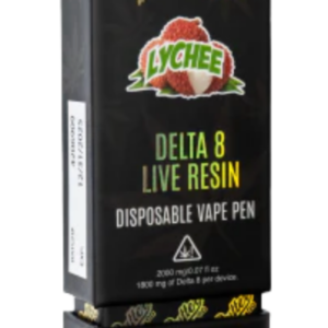 Butter OG Delta 8 Live Resin Disposable Vape 2G - Lychee (Hybrid)