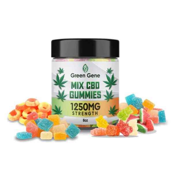 Green Gene High Potency CBD Mix Gummies 625MG - 5000MG - Image 7