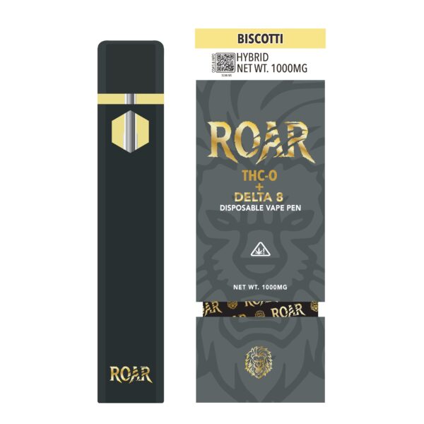 Roar 1 ML THC-P + D8 1000MG - Biscotti - Image 2