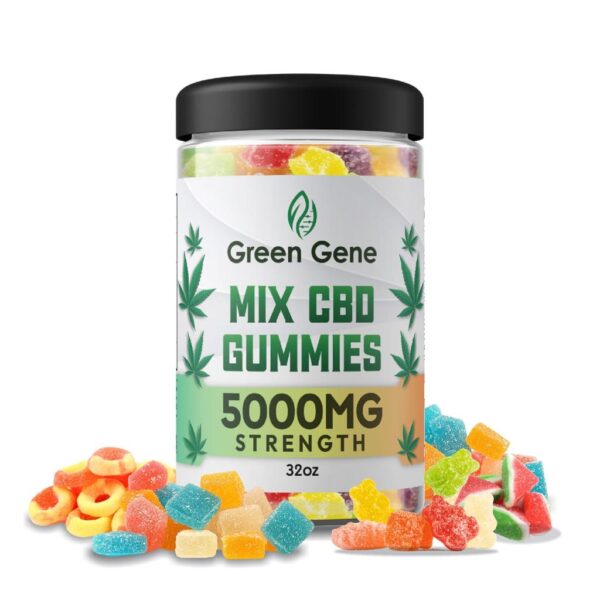 Green Gene High Potency CBD Mix Gummies 625MG - 5000MG - Image 13