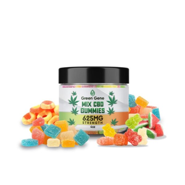 Green Gene High Potency CBD Mix Gummies 625MG - 5000MG - Image 10