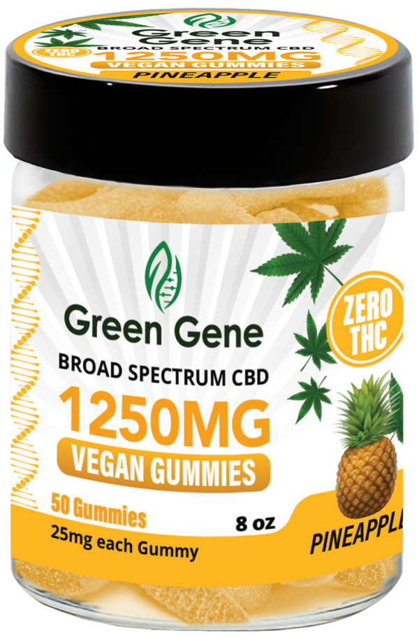 Green Genie CBD Vegan Pectin Infused Gummies w/ B12 Vitamins - Image 28