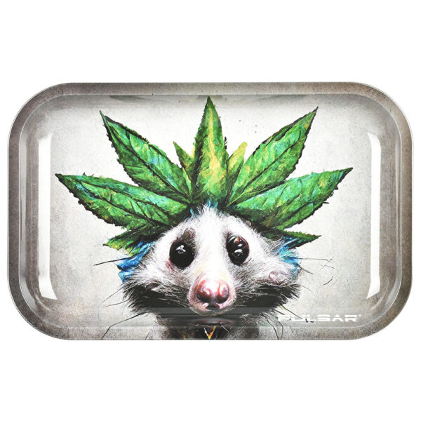 Pulsar Metal Rolling Tray - 11"x7"/Opotsum