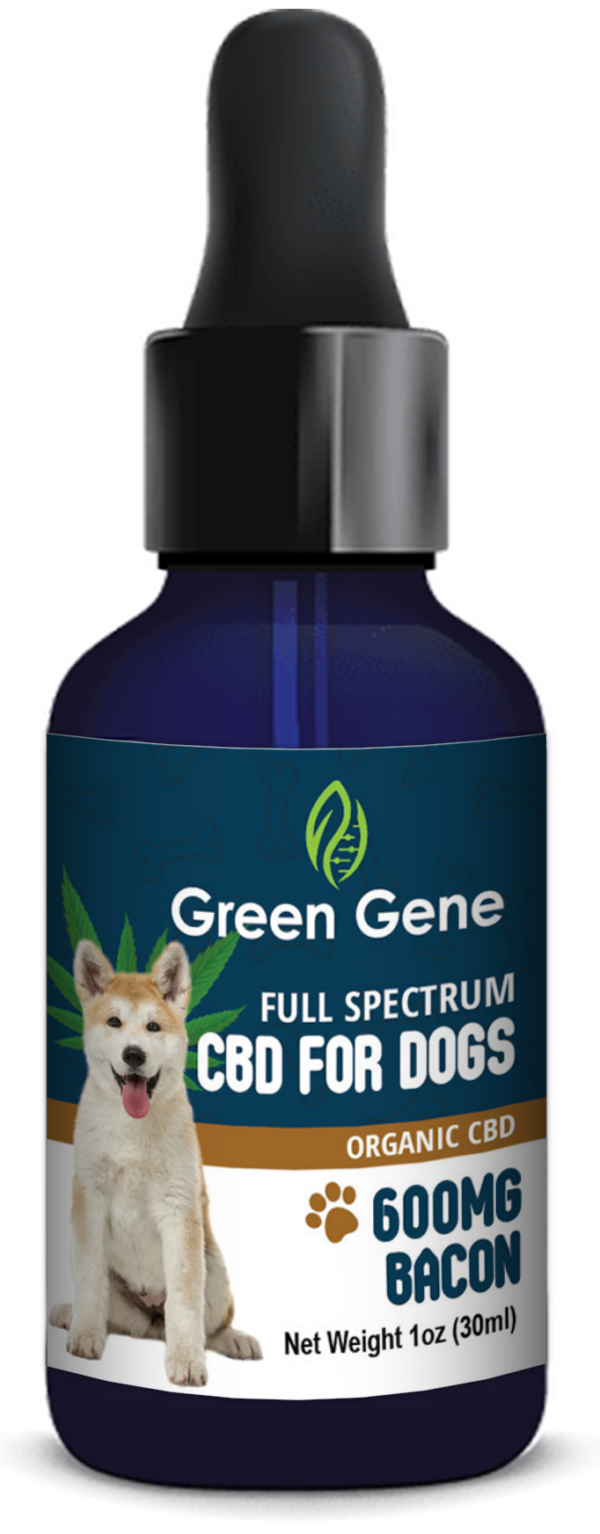 Full Spectrum CBD Oil for Dogs Bacon Flavor for Canine Happiness (300MG-600MG) - Image 4