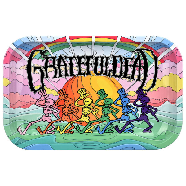 Grateful Dead x Pulsar Rolling Tray Kit | 11"x7" | Under the Rainbow - Image 4