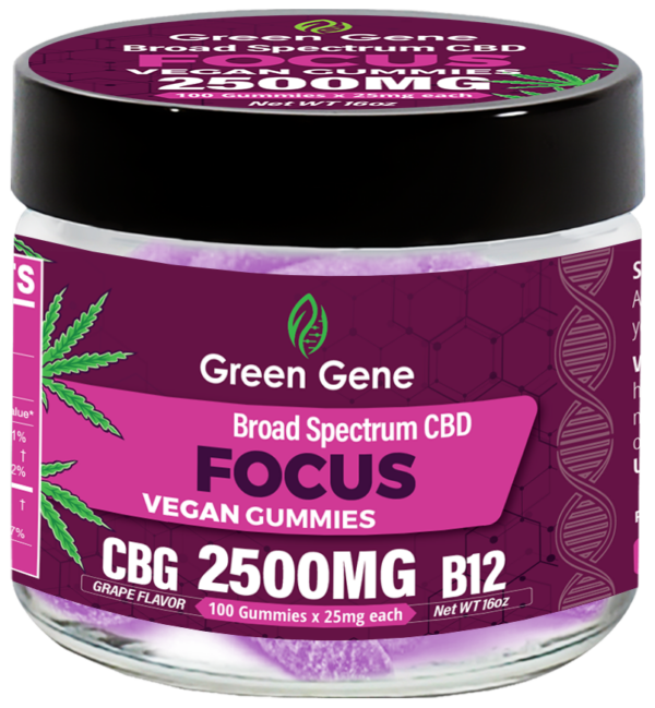 Green Genie Organic CBD Infused Mood Based Vegan Gummies - (625MG - 2500MG) - Image 10