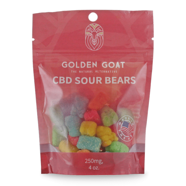 Golden Goat Potent - High Potency CBD Mix Gummies - 250MG - Image 3