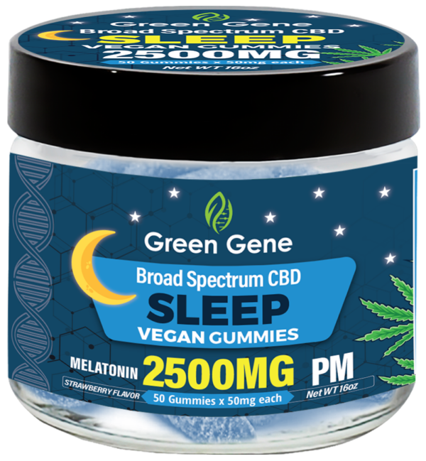 Green Genie Organic CBD Infused Mood Based Vegan Gummies - (625MG - 2500MG) - Image 12