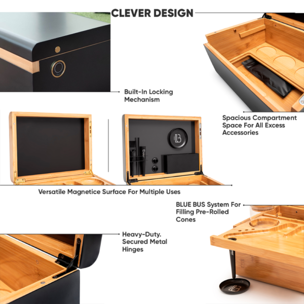 DISCOVERY 2.0 Storage Stash Box with Fingerprint Lock - Image 7