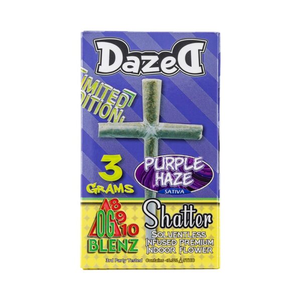 Dazed THC Blend Infused Cross Pre-Roll | 3g - Image 2