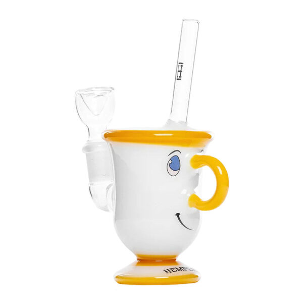 Hemper Tea Cup Water Pipe | 6" | 14mm F - Image 3