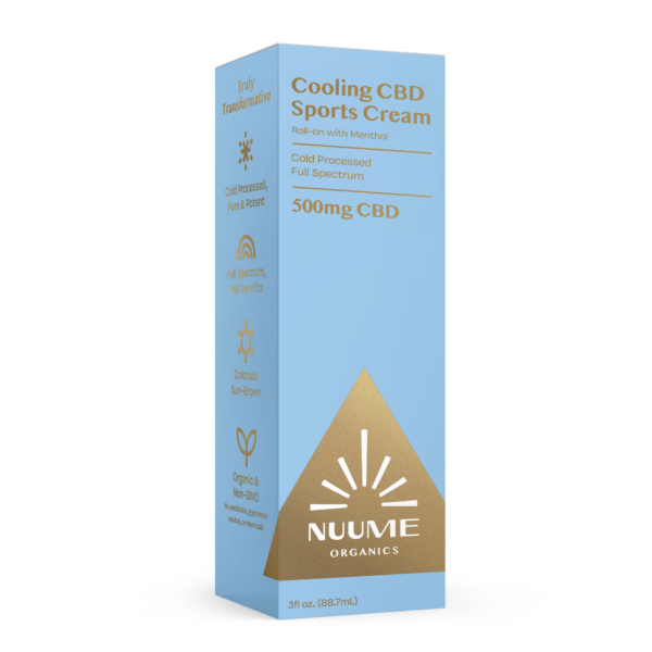 CBD Cooling Sports Cream Roll-on 500mg