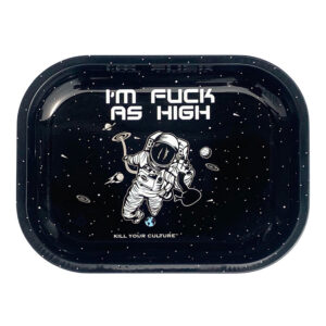 Kill Your Culture Rolling Tray - 7"x5.5" / Fuck As High