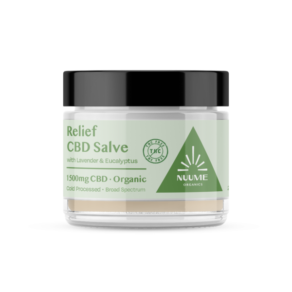 Organic CBD THC-Free Salve - Extra Strength 1500mg - Broad Spectrum - Image 2