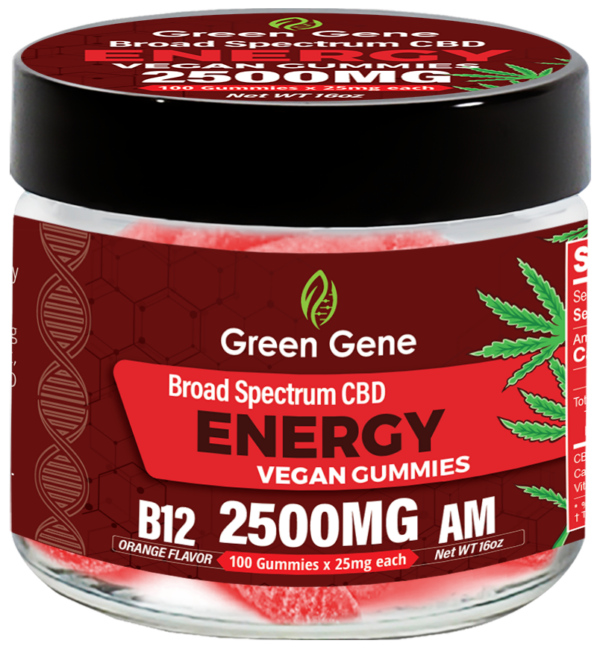 Green Genie Organic CBD Infused Mood Based Vegan Gummies - (625MG - 2500MG) - Image 9