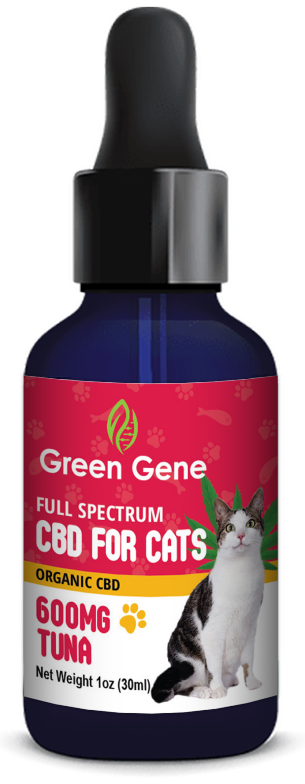 Full Spectrum CBD Oil for Cats - Feline Wellness Formula (300MG - 600MG) - Image 3