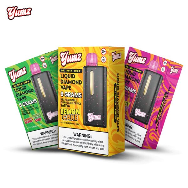 Yumz - THC - Bundle Disposable Vape ( 18 Grams ) ( D9 + THC-A + THC-P ) - Image 2