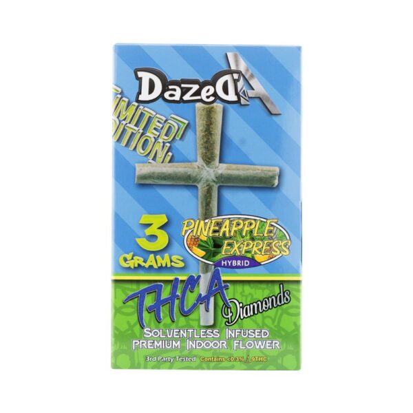 Dazed THC Blend Infused Cross Pre-Roll | 3g - Image 3