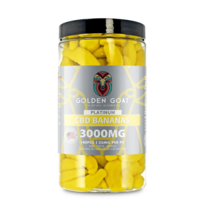 Platinum CBD Gummies 3000mg - Banana