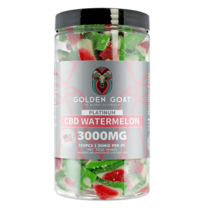 Platinum CBD Gummies 3000mg - Watermelon