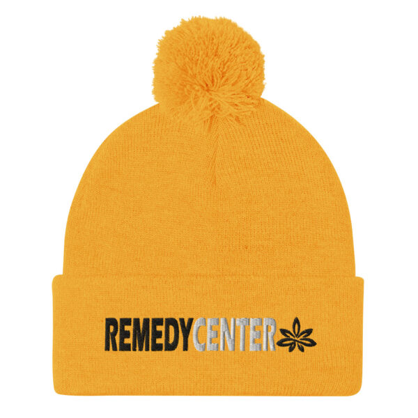 Remedy Center Pom-Pom Beanie *6 Colors* - Image 6