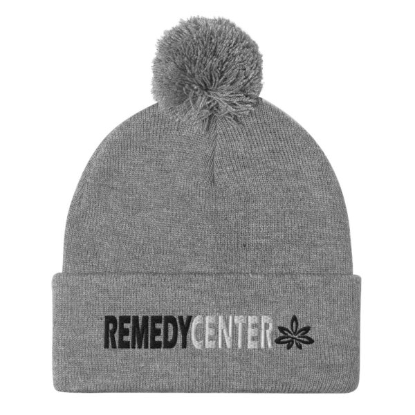 Remedy Center Pom-Pom Beanie *6 Colors* - Image 5