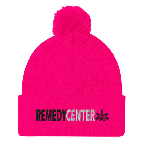 Remedy Center Pom-Pom Beanie *6 Colors* - Image 4