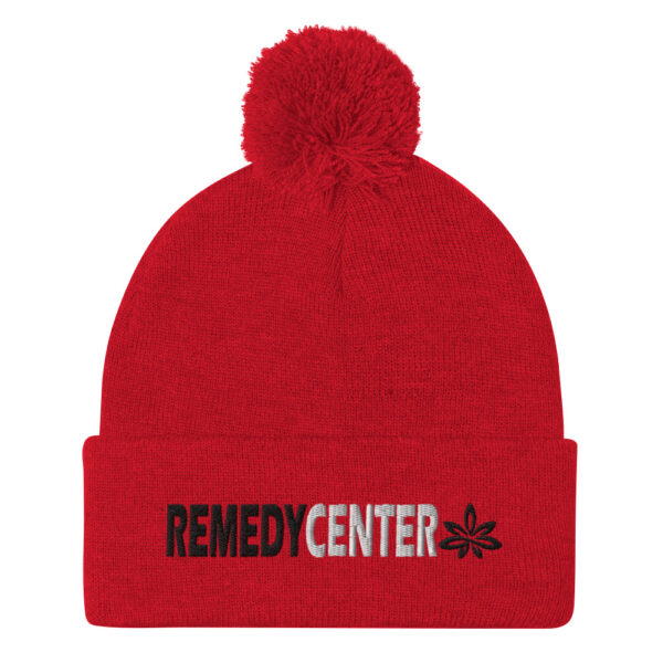 Remedy Center Pom-Pom Beanie *6 Colors* - Image 2