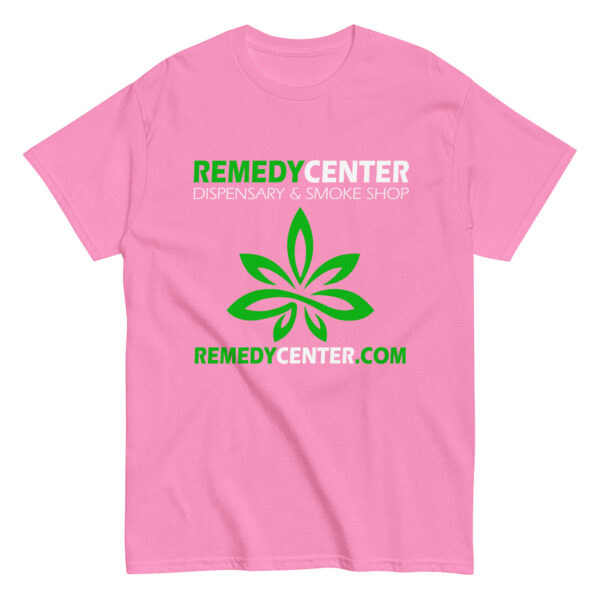 Remedy Center Classic Logo Tee – Pink Edition