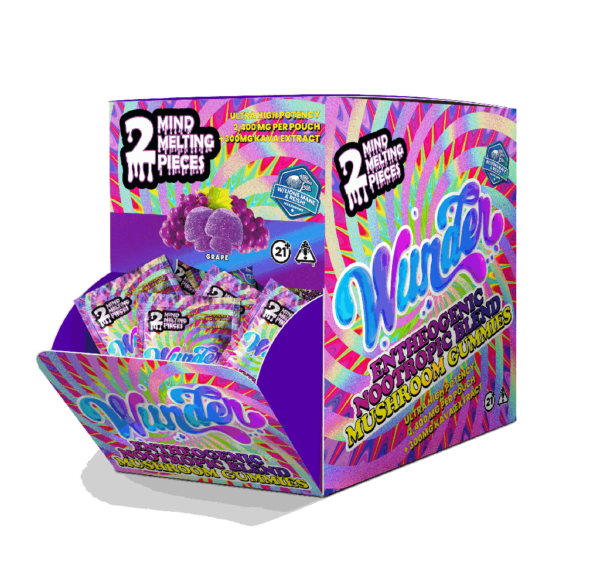 Wunder - High Potency Entheogenic + Kava Gummies | Grape Flavor - Image 4