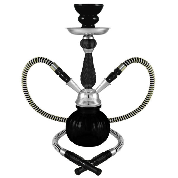 Posh 2-Hose Premium 12" Hookah - Colors Vary - Image 4