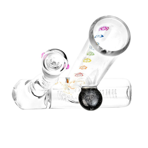 Chakra Inline Perc Lazy Water Pipe - 9"/19mm F - Image 2